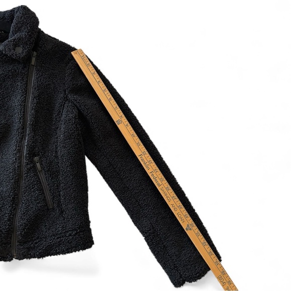 NWT Sanctuary Faux Fur Moto Jacket XS Black - Picture 15 of 15